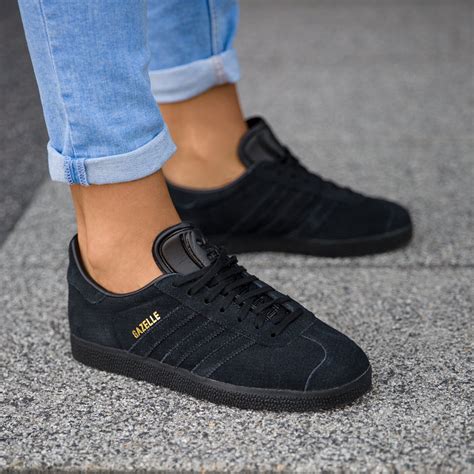 adidas gazelle damen schwarz silber|adidas gazelle.